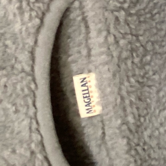 MAGELLAN OUTDOORS Sherpa Full Zip Jacket Girl’s Sz L 12-14 - Picture 4 of 5